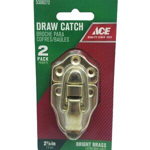 ACE Draw Catch 2 Pack Bright Brass  2-7/8"  #5300272